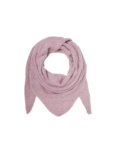 VERO MODA Vmcally Triangle Scarf Ga Noos Schal, Fuchsia Pink/Detail:Black Melange, ONE Size von VERO MODA