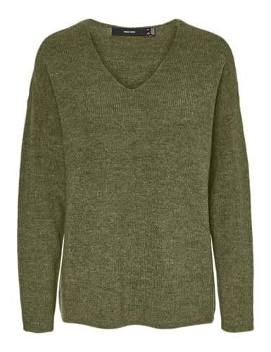 VERO MODA Vmcrewlefile Ls V-Neck Blouse Noos von VERO MODA