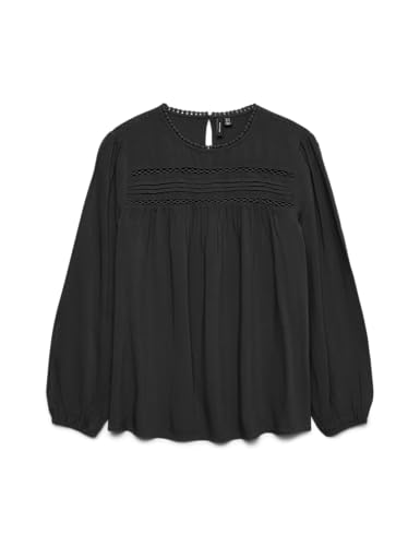 VERO MODA Vmdebbie Ls Pleat Top WVN Ga Noos von VERO MODA