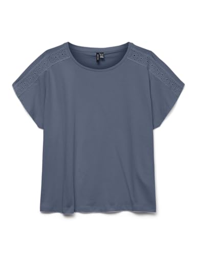 VERO MODA Vmemily Ss Lace Tape Top JRS Ga Noos VERO MODA Vmemily Ss Lace Tape Top JRS Ga Noos von VERO MODA