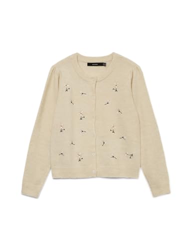 VERO MODA Vmfiorella Emb Ls O-Neck Short Card Boo von VERO MODA