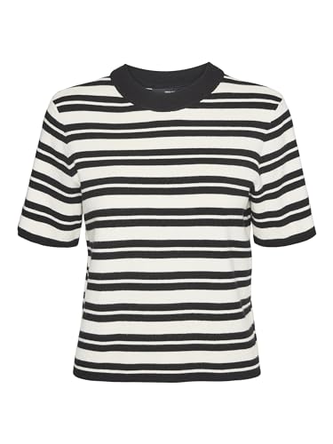 VERO MODA Vmgold Ss O-Neck Pullover von VERO MODA