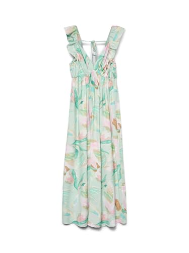 VERO MODA Vmjosie Sl Ankle Frill Dress WVN Ga von VERO MODA