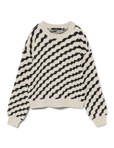 VERO MODA Vmlara Ls O-Neck Pullover Ga Boo Rep von VERO MODA