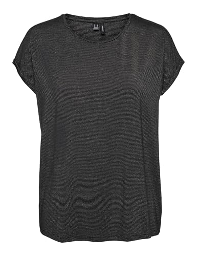 VERO MODA Vmlava Glitter Ss Top Stripe Ga JRS Noos VERO MODA Vmlava Glitter Ss Top Stripe Ga JRS Noos von VERO MODA