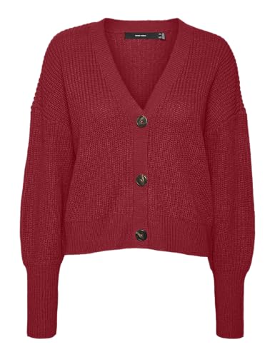 VERO MODA Vmlea Ls V-Neck Cuff Cardigan Noos von VERO MODA