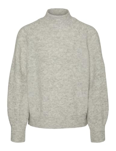 VERO MODA Vmleaf Ls High Neck Pullover Girl Noos von VERO MODA
