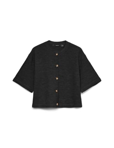 VERO MODA Vmlefile 2/4 O-Neck Button Cardigan Noos von VERO MODA
