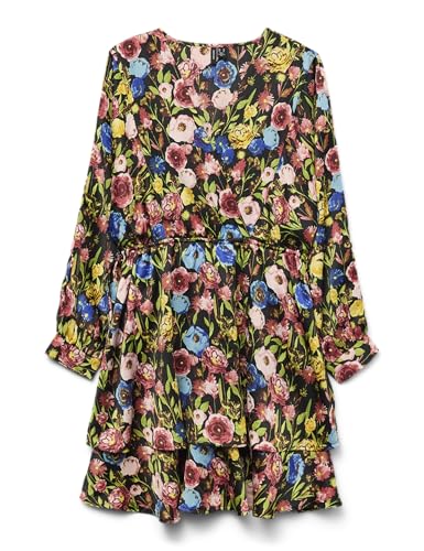 VERO MODA Vmlillian Julia Ls Short Dress WVN Ga von VERO MODA