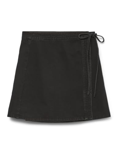 VERO MODA Vmliza Mr Short Denim Wrap Skirt Ga Noos von VERO MODA