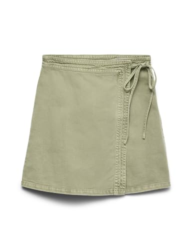 VERO MODA Vmliza Mr Short Denim Wrap Skirt Ga Noos von VERO MODA