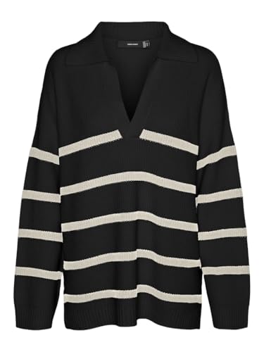 VERO MODA Vmluna Ls V-Neck Long Pullover Ga Boo von VERO MODA