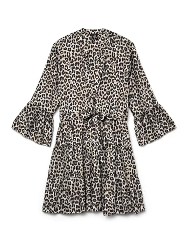 VERO MODA Vmmelba 3/4 Short Belt Dress WVN Ga Noos von VERO MODA