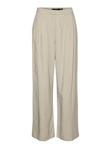 VERO MODA Vmmindy Mw Linen Dad Pant Mix Noos von VERO MODA