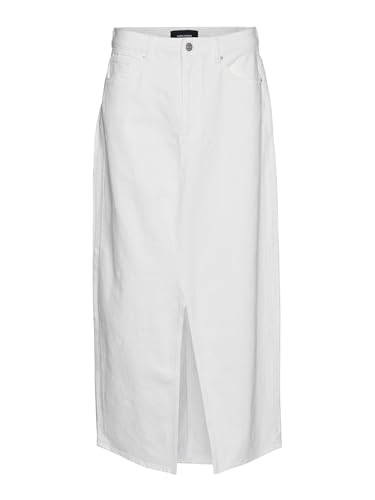 VERO MODA Vmminna Mr High Slit Long Emb DNM Skirt von VERO MODA