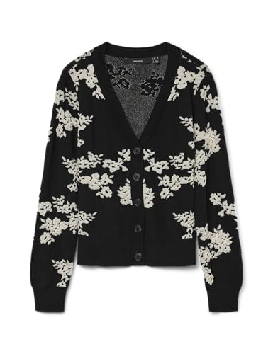 VERO MODA Vmnancy Ls V-Neck Cardigan Boo von VERO MODA