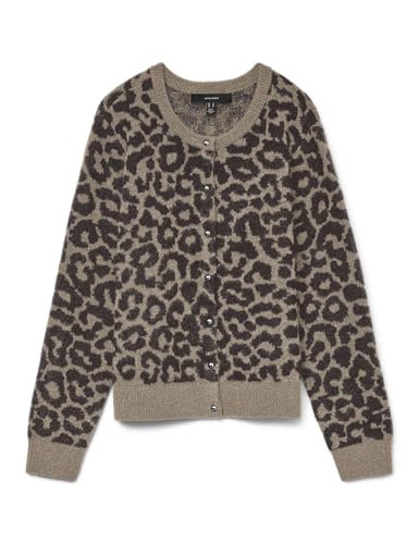 VERO MODA Vmnewkai Ls O-Neck Cardigan Boo von VERO MODA