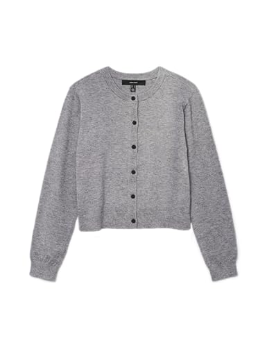 VERO MODA Vmvicky Ls O-Neck Button Cardigan Noos von VERO MODA