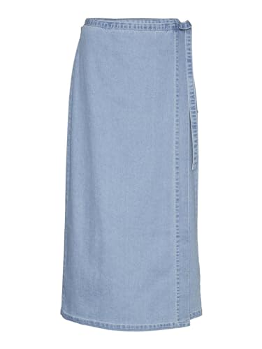 VERO MODA Vmzinnia Ankel Wrap Denim Skirt Yo343 von VERO MODA