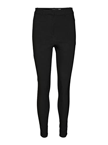 Vero Moda Women's VMAUGUSTASUKA HR Leggings Hose, Black, MW / 30L von VERO MODA