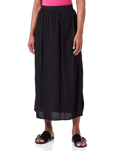 VERO MODA Women's VMBUMPY Ankle Skirt WVN NOOS Rock, Black, M von VERO MODA