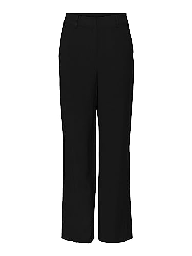 VERO MODA Women's VMCARMEN HR Straight Pant NOOS Hose, Black, XS/ 30 von VERO MODA