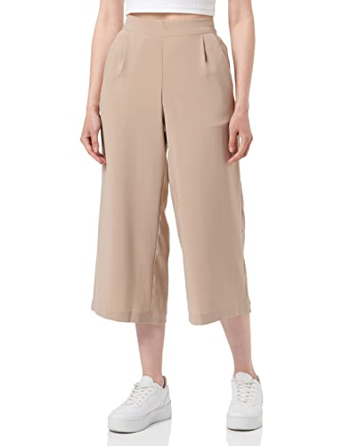 VERO MODA Women's VMCOCO Culotte Pant WVN NOOS Hose, Silver Mink, XS von VERO MODA