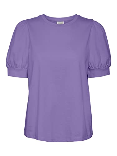 Vero Moda Damen VMKERRY 2/4 O-Neck TOP VMA NOOS T-Shirt, Paisley Purple, L von VERO MODA