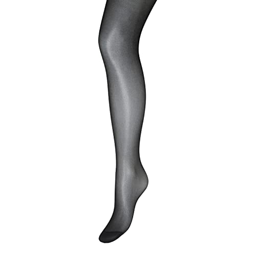 Vero Moda Damen VMLOVE TIGHTS-20 DEN 2-Pack NOOS Strumpfhose, Semi Opaque, Black/Pack:Black-Black, L/XL von VERO MODA