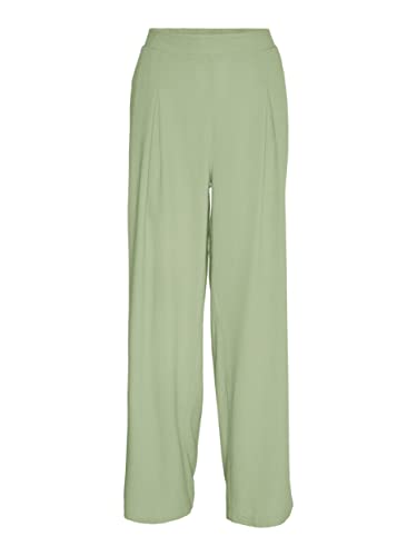 VERO MODA Damen Vmmymilo Hw Wide Pants WVN Ga Hose, Reseda, XS EU VERO MODA Damen Vmmymilo Hw Wide Pants WVN Ga Hose, Reseda, XS EU von VERO MODA