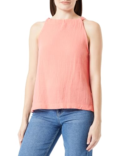 Vero Moda Women's VMNATALI NIA Halterneck WVN Top, Georgia Peach, S von VERO MODA