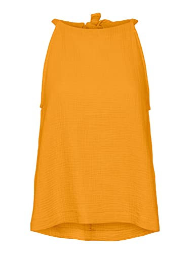 Vero Moda Women's VMNATALI NIA Halterneck WVN Top, Radiant Yellow, XS von VERO MODA