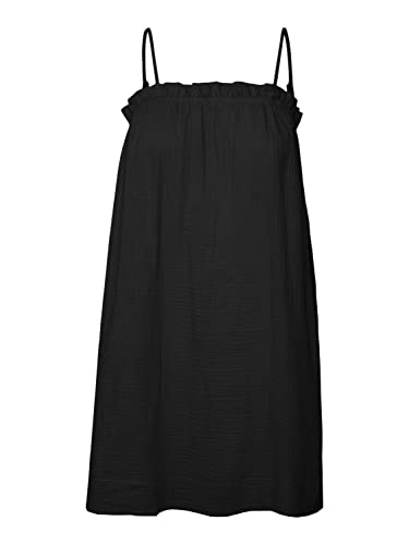 VERO MODA Damen Vmnatali Nia Singlet Short Dress WVN Kleid, Schwarz, XS EU VERO MODA Damen Vmnatali Nia Singlet Short Dress WVN Kleid, Schwarz, XS EU von VERO MODA