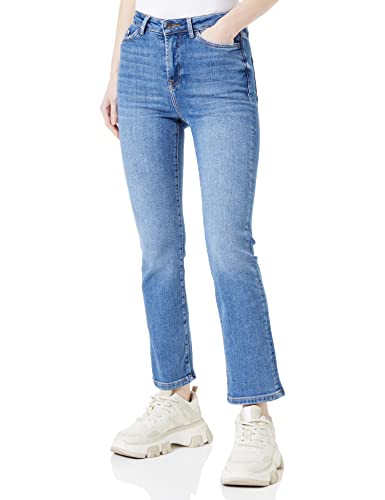 Vero Moda Women's VMSTELLA HR Kick Flare Jeans BA3272 VMA Hose, Medium Blue Denim, 30W / 32L von VERO MODA