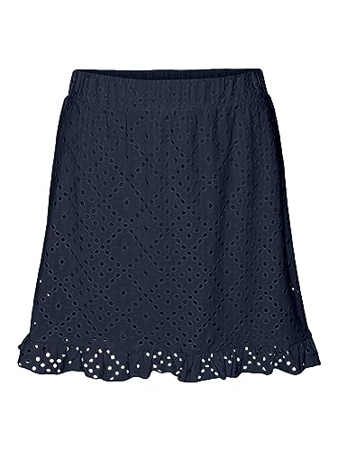 VERO MODA Women's VMTASSA NW Skirt NOOS, Navy Blazer, M von VERO MODA