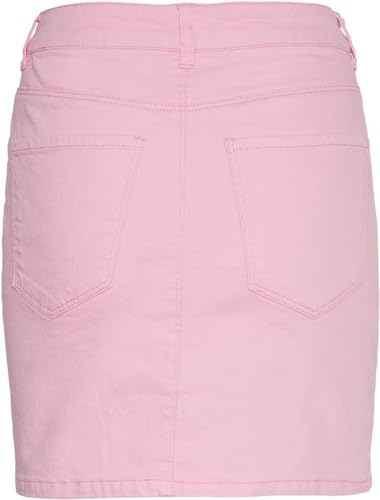 Vero Moda Women's VMWILD Seven MR Short COL Skirt Rock, Bonbon, XS von VERO MODA