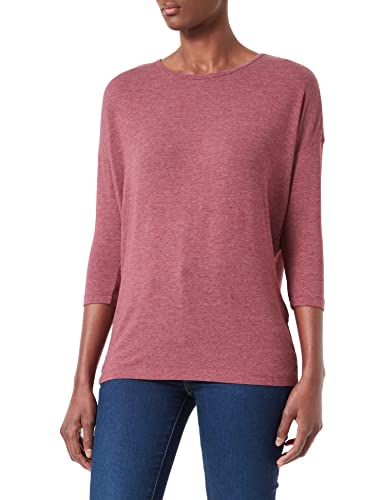 VERO MODA Women's Vmcarla 3/4 Top Noos Langarmshirt, Wild Ginger, XS von VERO MODA