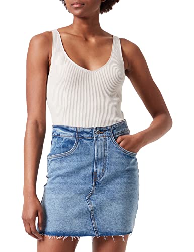 VERO MODA Womens Light Blue Denim Denim Skirts von VERO MODA