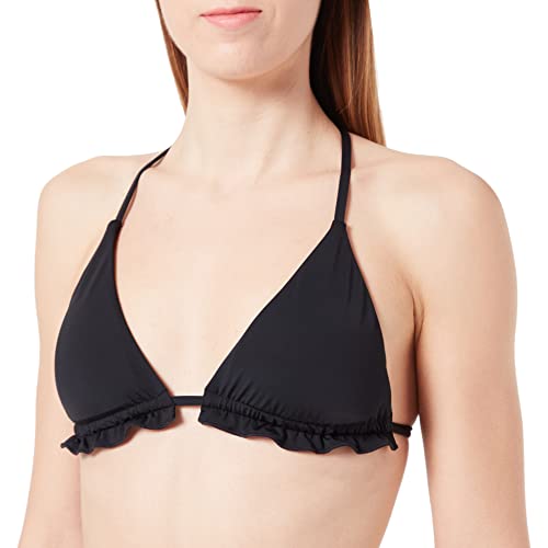 Vero Moda Womens VMMERMAID Swim TOP Bikini, Black, XL von VERO MODA