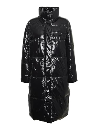 Vero Moda Damen VMSHINY Long Coat TS Mantel, Black, XL von VERO MODA