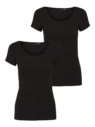 VERO MODA female Schlauchschal VMMAXI MY SS SOFT U-NECK 2 PCK von VERO MODA