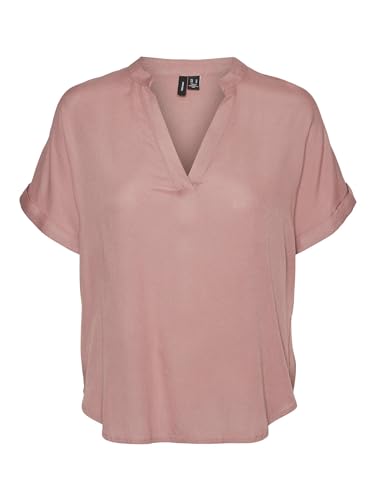 VERO Moda Damen VMBEAUTY SS WVN GA NOOS Top, Nostalgia Rose, XS von VERO MODA