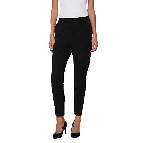 VERO Moda Damen VMMAYA MR Loose Cargo Pant NOOS Hosen, Peat, L/30L von VERO MODA