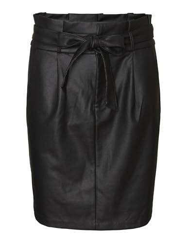 VERO Moda Damen Vmeva Hr Paper Coated SKT Ga Petite Noos, N/A, L Petite von VERO MODA PETITE