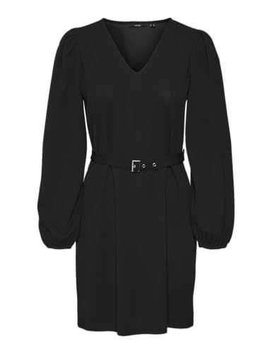 VMALLISON LS V-Neck Short Dress JRS GA von VERO MODA