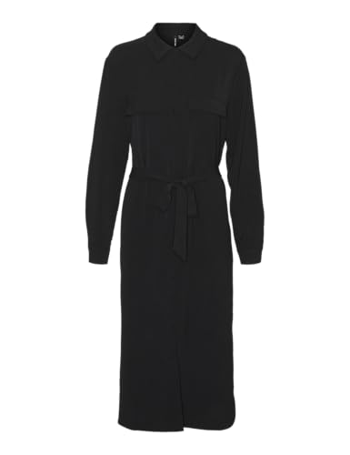 VMALVA L/S Calf Shirt Dress WVN GA VMALVA L/S Calf Shirt Dress WVN GA von VERO MODA