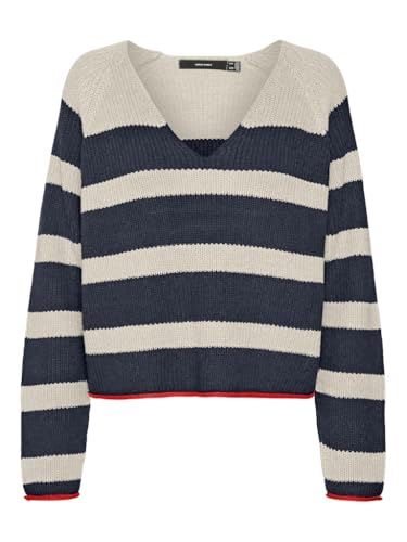 VMFABULOUS LS V-Neck Short Pullover Boo von VERO MODA