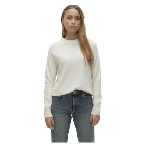 VERO MODA Damen Vmfiluca O-Neck Ga Noos Pullover, Birch,XL von VERO MODA