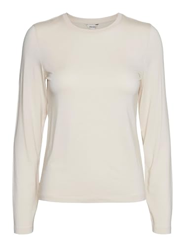 VMFIONA LS O-Neck TOP VMA NOOS von VERO MODA