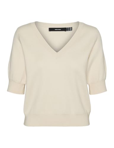 VMGOLD 2/4 V-Neck Pullover GA von VERO MODA